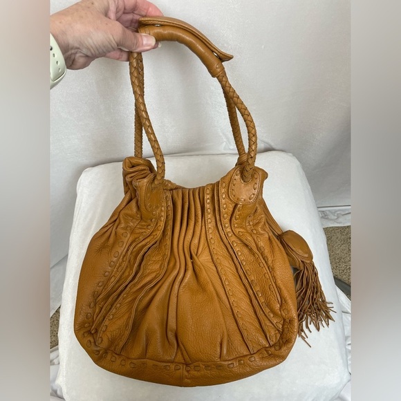 FILIPPA SWEET Stockholm tan leather shoulder bag - Picture 2 of 16